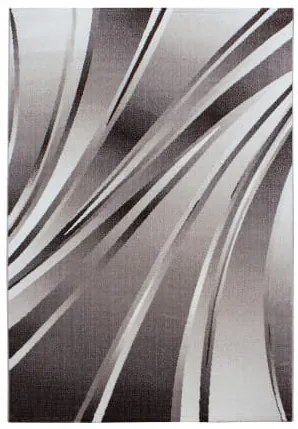 Dywan nowoczesny Parma Linie brązowy 140 cm x 200 cm