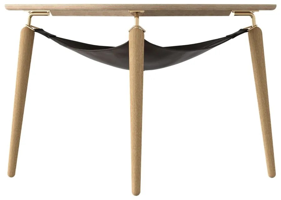 Stolik w naturalnym kolorze ø 80 cm Hang Out – UMAGE