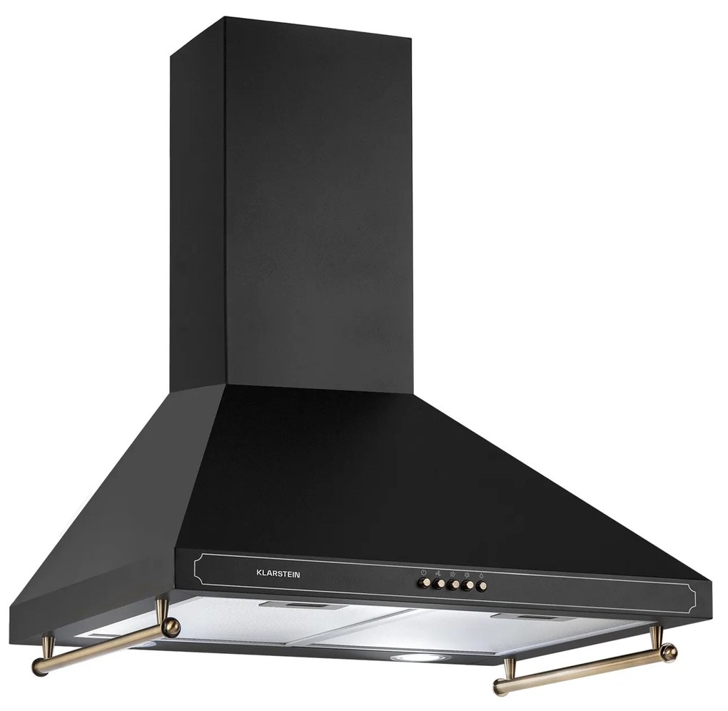 Klarstein Victoria 630m³/h 60cm Okap Retro Czarny