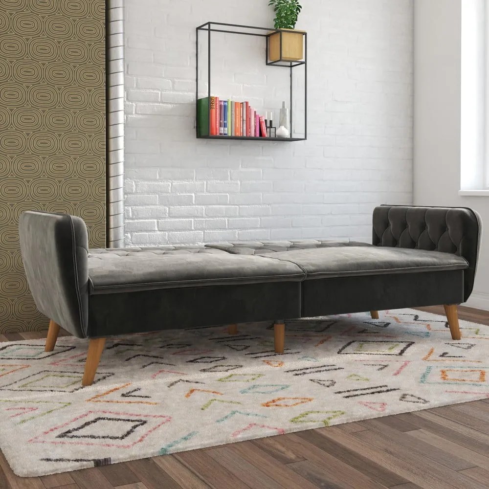 Szara rozkładana sofa 211 cm Tallulah – Novogratz