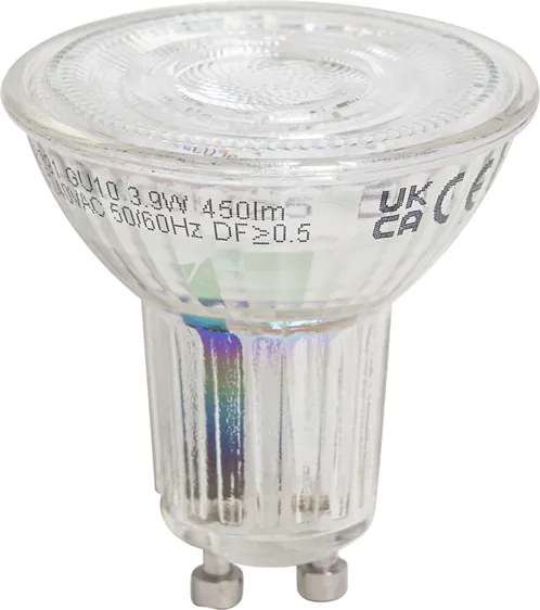 Zestaw 5 ściemnialnych żarówek LED GU10 3.9W 450 lm 3000K o długiej żywotności