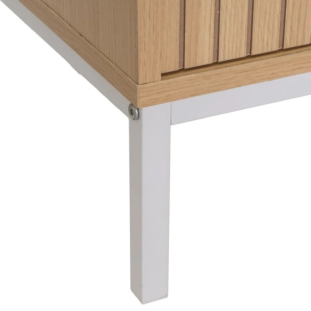 Szafka pod TV w dekorze dębu w naturalnym kolorze 120x45x40 cm Mid-Lines – Casa Selección