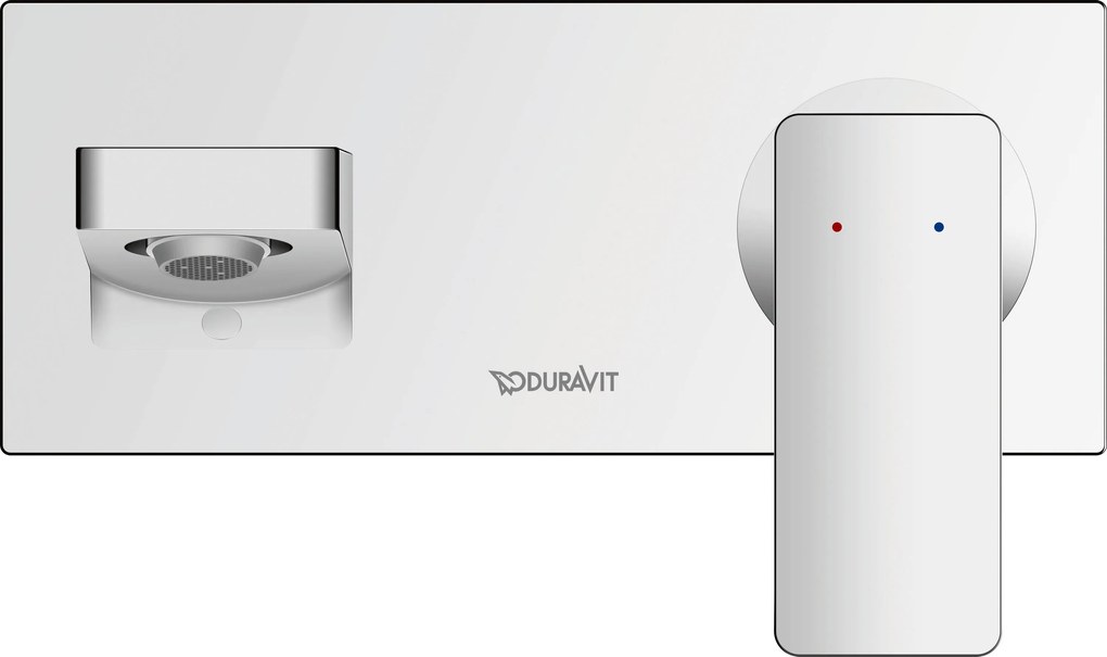 Duravit Manhattan jednouchwytowa bateria umywalkowa Mosiądz - Strumień AirPlus