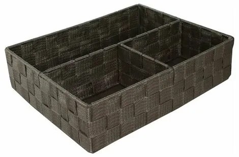 Compactor Organizer na bieliznę i dodatki TEX, 32 x 25 x 8 cm, taupe