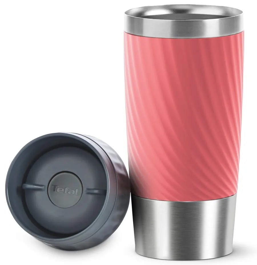 Czerwony kubek termiczny 0.36 l Easy Twist – Tefal