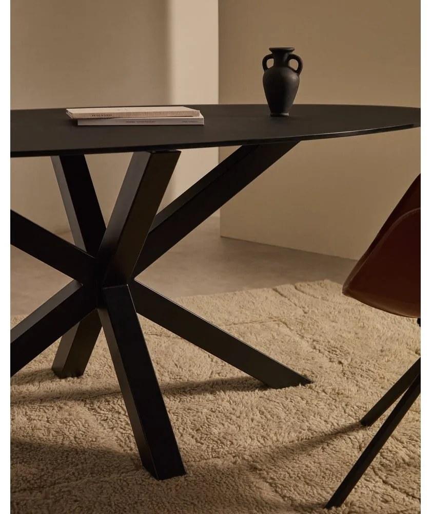 Stół ze szklanym blatem 100x200 cm Argo – Kave Home