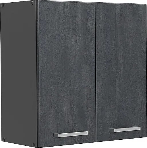 Szafka ścienna czarny beton 60x31x60 r-line