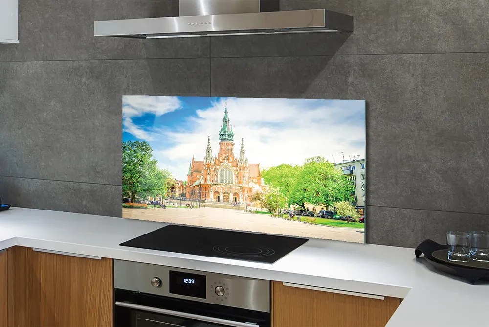 Szkło do Kuchni na Ścianę Katedra Wawelska