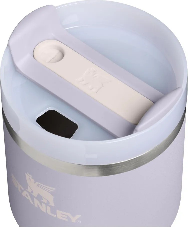 Lawendowy termos ze stali nierdzewnej ze słomką 600 ml Quencher H2.O FlowState™ Tumbler Purple Dust – Stanley
