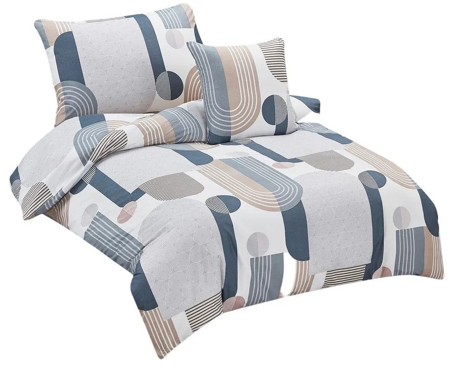 Pościel jednoosobowa z mikrosatyny 3-częściowa 140x200 cm Beryl – My House