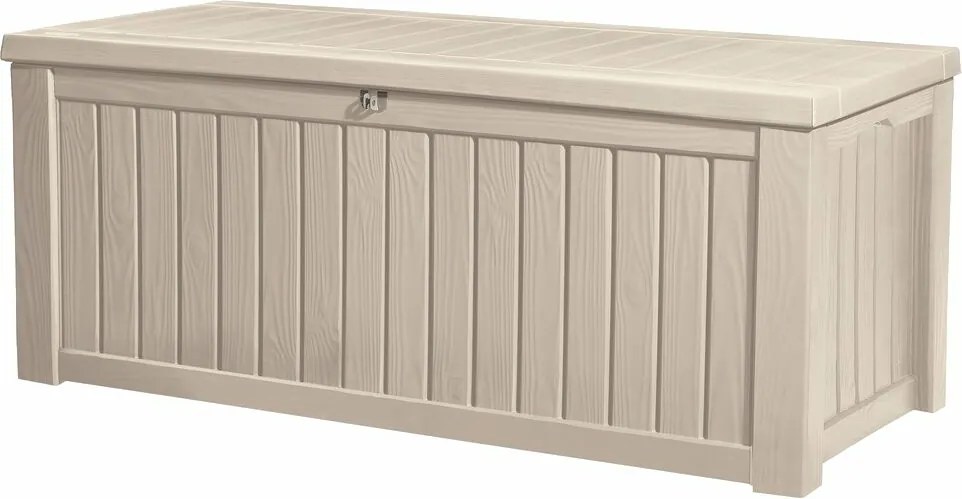 Keter skrzynia ogrodowa Rockwood 570 l, kremowy