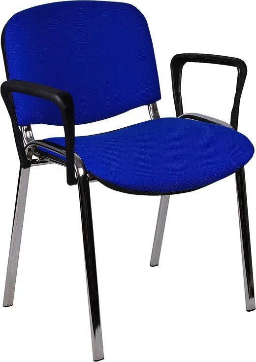 Krzesło konferencyjne tapicerowane ISO