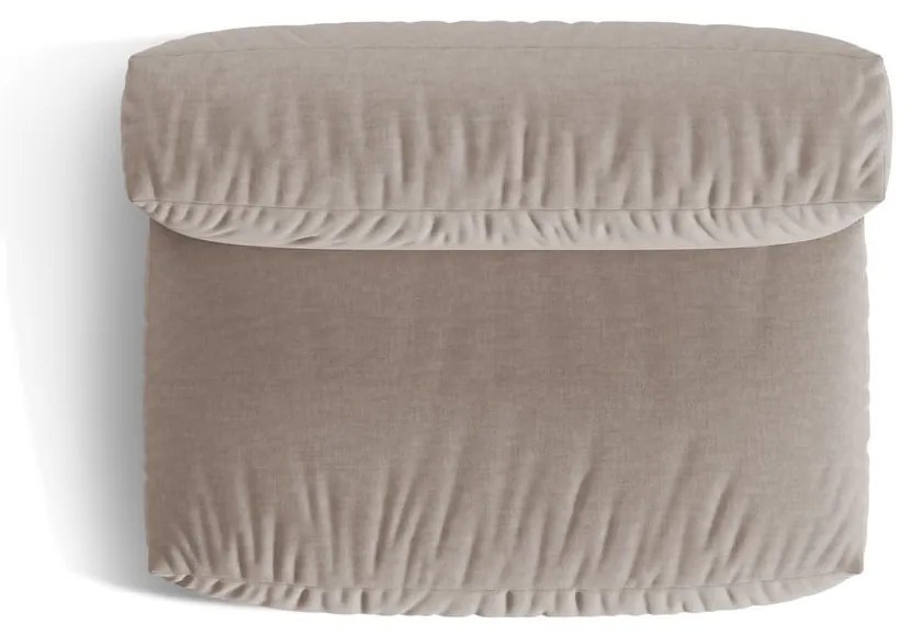 Beżowy moduł sofy (moduł środkowy) Martina – Micadoni Home
