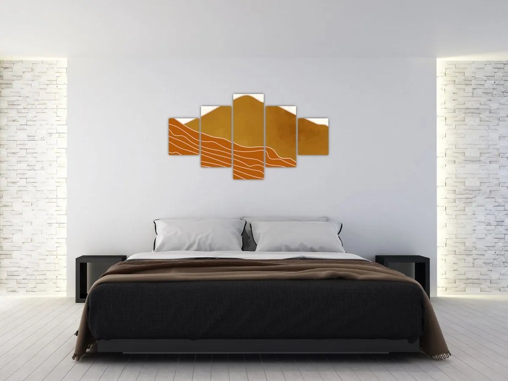 Obraz - Spacefrog design mountain N⁰1 (125x70 cm)
