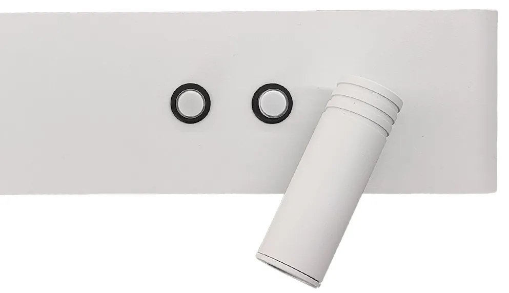 Kinkiet Resort right 10W + 3W LED 4000K Biały
