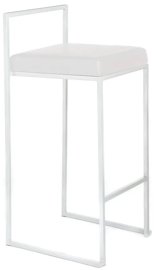 Białe hokery zestaw 2 szt. 88 cm Dodo – Tomasucci