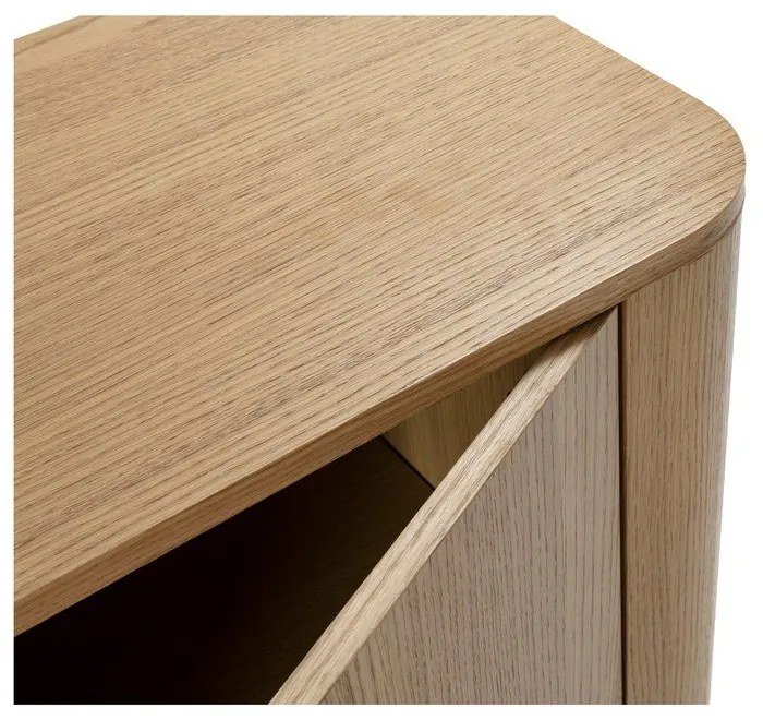 Komoda w dekorze dębu w naturalnym kolorze 180x75x40 cm Padoc – MOME