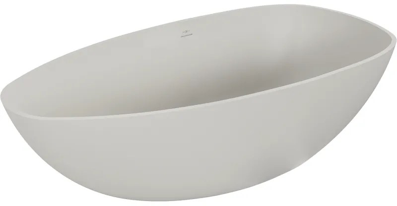 Mexen Imola wanna wolnostojąca z konglomeratu 150 x 77 cm, beton mat - 57281507661