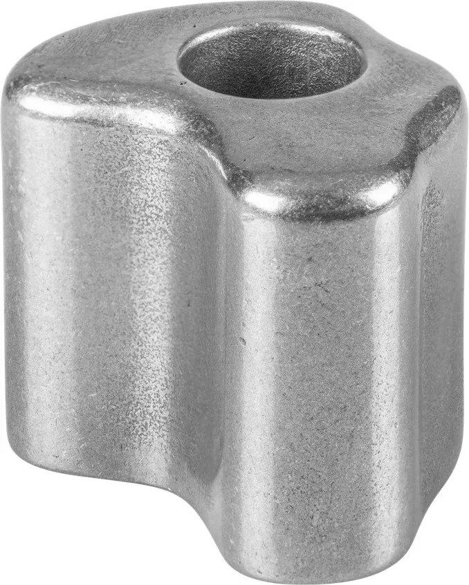 Metalowy uchwyt na szczoteczki do zębów w kolorze srebra Mis – noo.ma