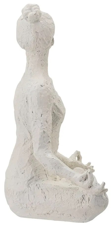 Biała figurka dekoracyjna Bloomingville Adalina, wys. 24 cm