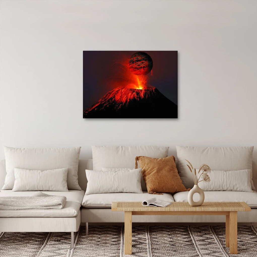 Obraz wulkanu (70x50 cm)