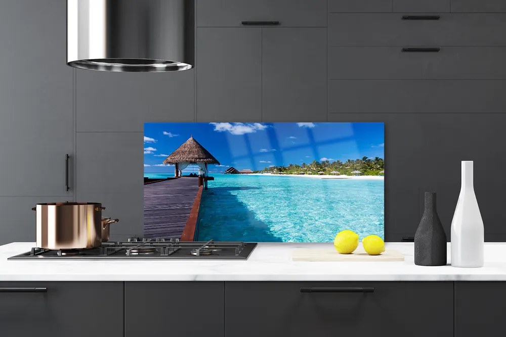 Panel Szklany Monumentalny Most nad Zatoką