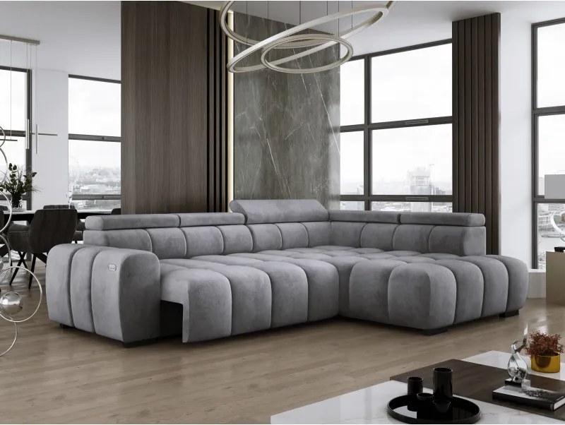 Narożnik BULL L Prawostronny z Elektryczną Regulacją SALVADOR 14 WERSAL