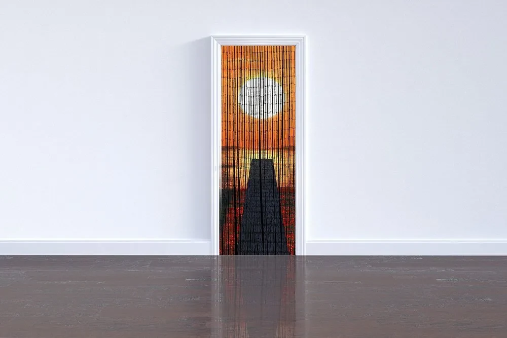 Zasłona bambusowa 90x200 cm
