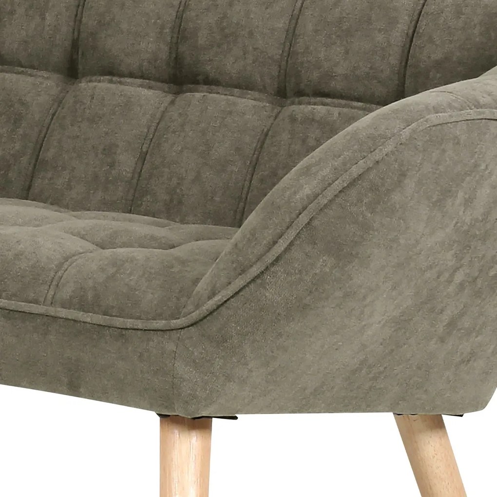 Dwuosobowa sofa AK-322 LAN2, brązowa