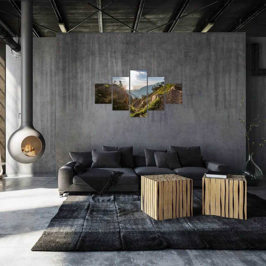 Obraz - Góra Olimp (125x70 cm)