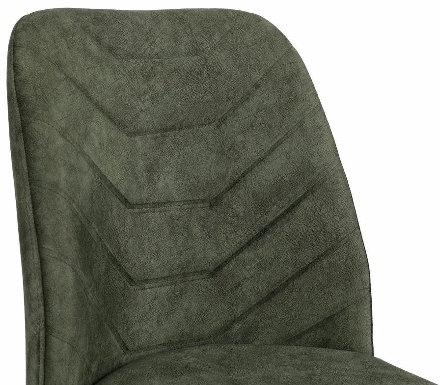 Zestaw krzeseł do jadalni Dallas Dark Green, 2szt.