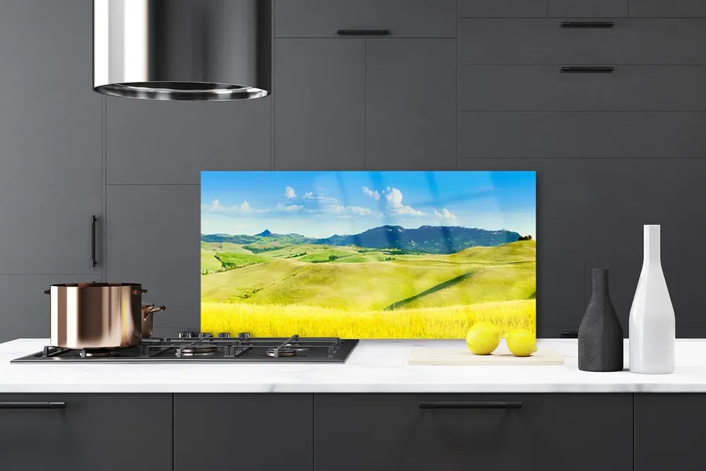 Panel Szklany Sielska Osada u Stóp Gór