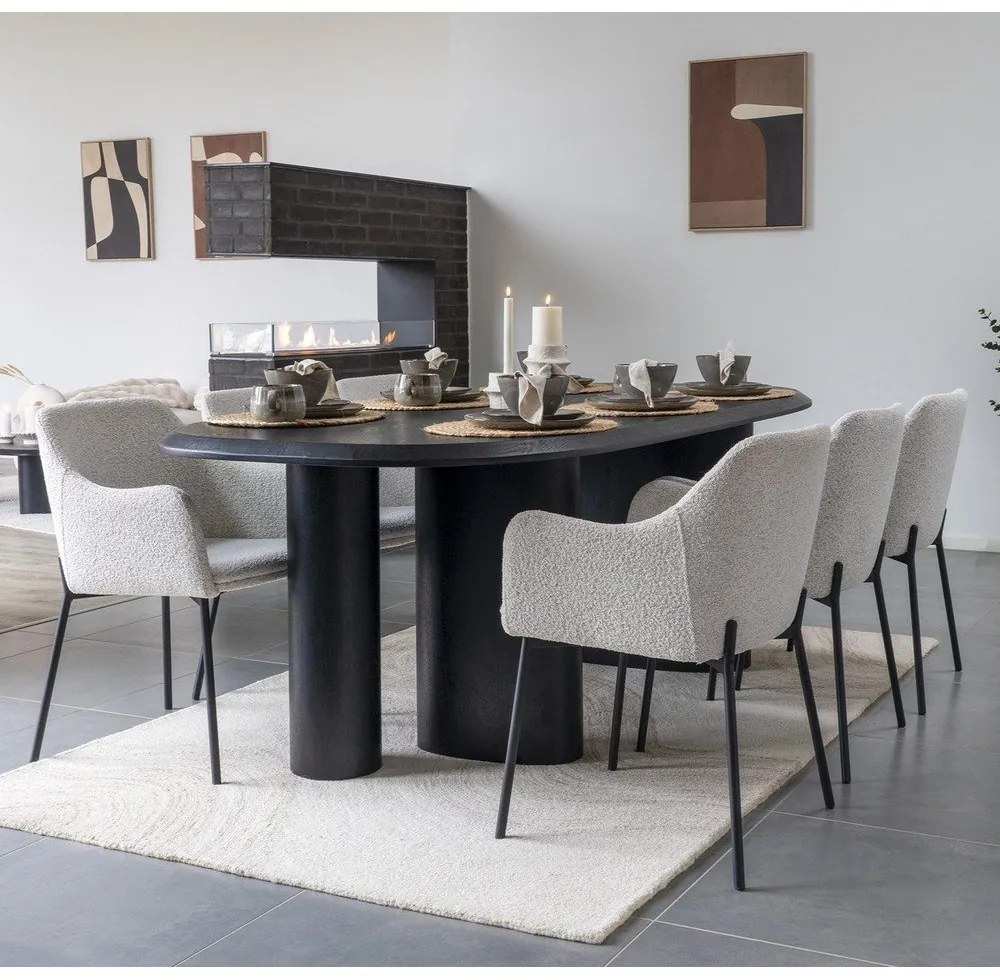 Stół z blatem w dekorze jesionu 100x220 cm Tirano – House Nordic