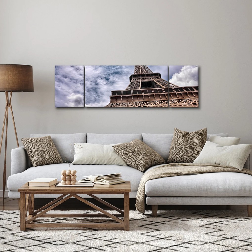 Obraz Wieży Eiffla (170x50 cm)