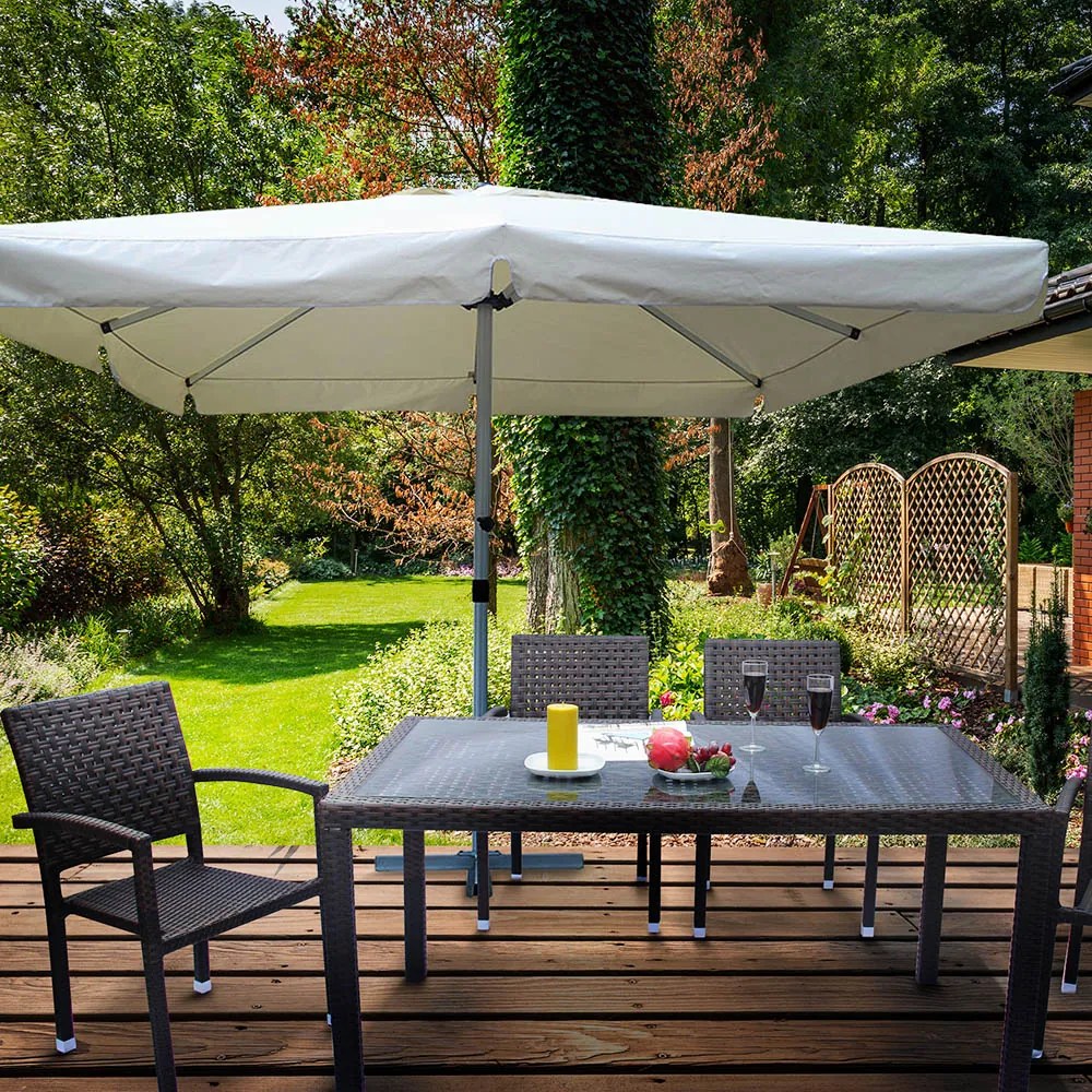 Parasol ogrodowy Resto 3,5 x 3,5 m ecru PATIO