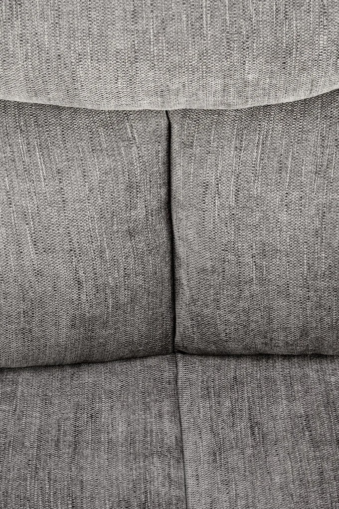 Krzesło obrotowe, szare, 360°, wygodne, nowoczesne, tkanina ODIN #15 K495