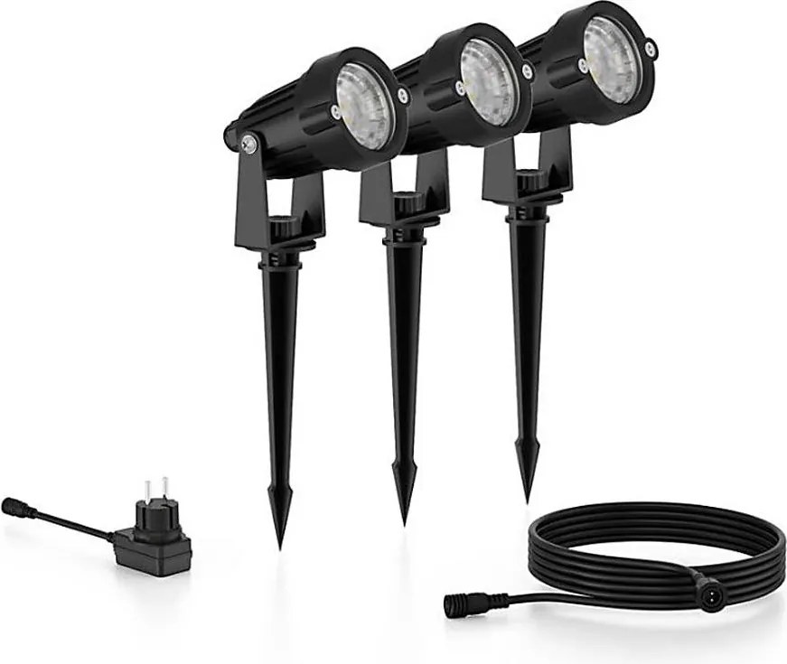 Philips - Zestaw 3x LED reflektor CAPER LED/1,5W/24/230V IP44