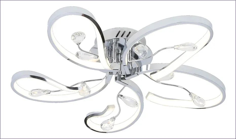 Pięcioramienna lampa sufitowa w nowoczesnym stylu - Z6-G43