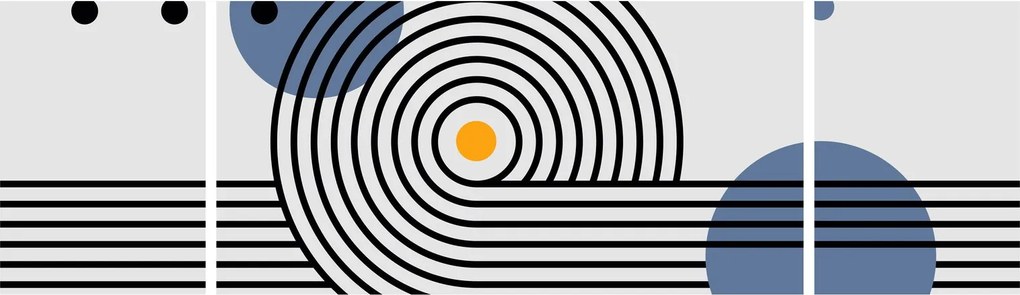 Obraz - Minimalistyczna abstrakcja N⁰1 (170x50 cm)