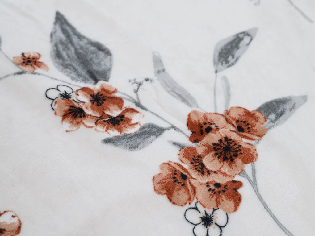 PrzytulneMieszkanie.pl PrzytulneMieszkanie.pl Dwustronna pościel DUO SENSE SOFIRA kremowa + poszewka na poduszkę 40x50 cm GRATIS Rozmiar pościeli: 70 x 90 cm | 140 x 200 cm