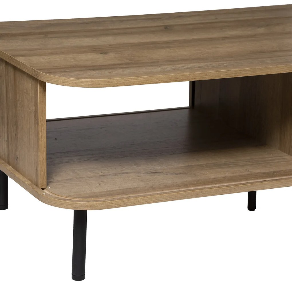 Stolik kawowy ze schowkiem COLVA, 120 x 60 x 41 cm