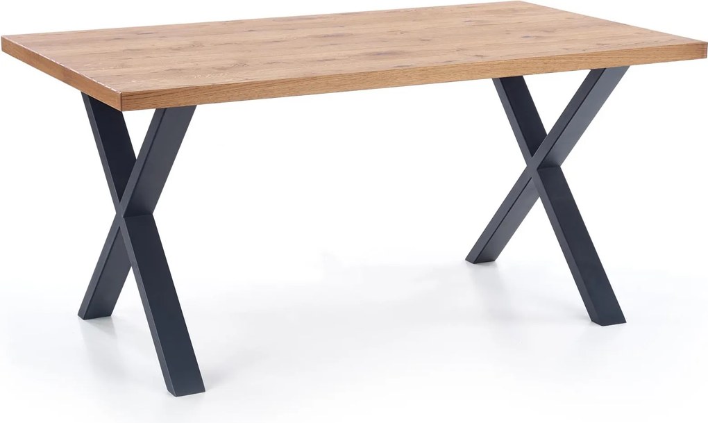 Rozkładany stół Xavier z blatem w okleinie naturalnej