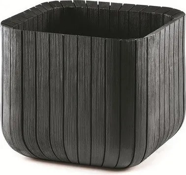 Doniczka Keter Cube M 50,5 l, antracytowa