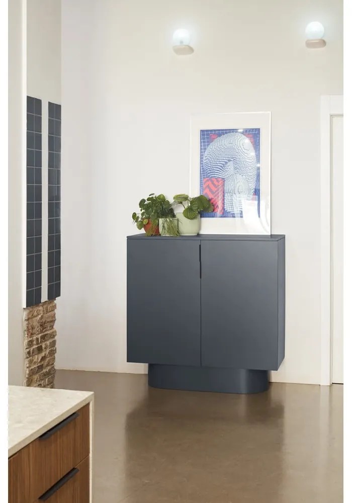 Antracytowa szafka 110x114 cm Totem – Teulat