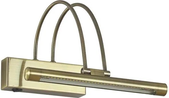 Ideal Lux - Lampa LED do obrazów BOW LED/3,5W/230V CRI 90 26 cm mosiądz