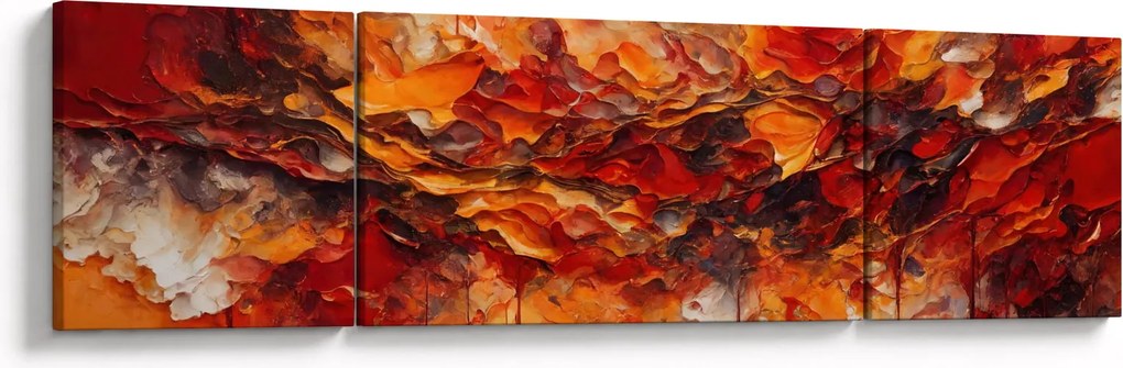 Obraz - Abstrakcja (170x50 cm)