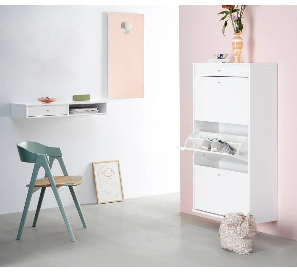 Biały zestaw do przedpokoju Mistral – Hammel Furniture