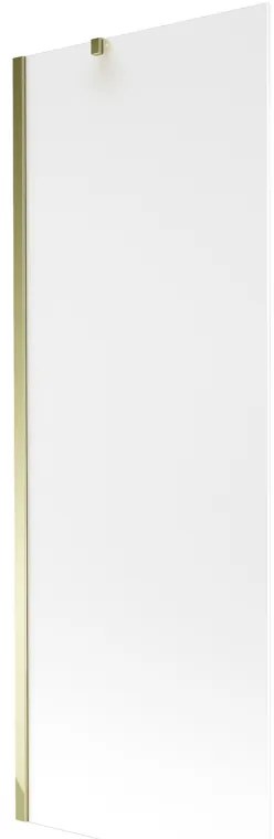 Mexen Next parawan nawannowy 1-skrzydłowy 70 x 150 cm, szron, złoty - 895-070-000-00-30-50