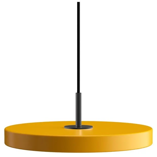 Lampa wisząca LED w kolorze ochry z metalowym kloszem ø 31 cm Asteria Mini – UMAGE