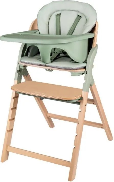 Lionelo - Dziecięce krzesełko do karmienia 3w1 MEGAN Green Wood